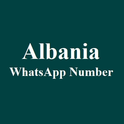 阿尔巴尼亚 Whatsapp 数据​