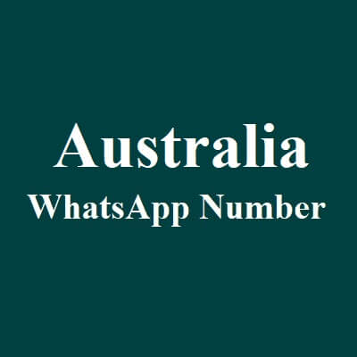澳大利亚 Whatsapp 数据​