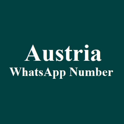 奥地利 Whatsapp 数据​