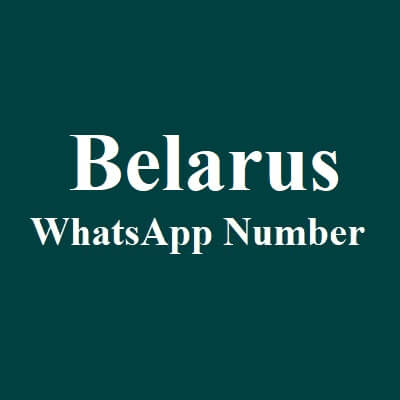 白俄罗斯 Whatsapp 数据​