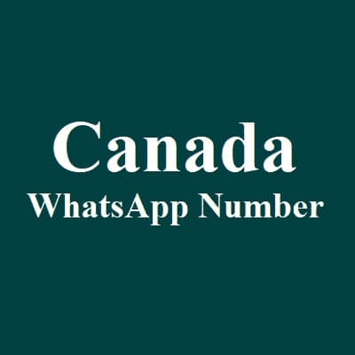加拿大 WhatsApp 数据​