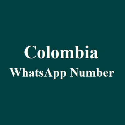 哥伦比亚 WhatsApp 数据​