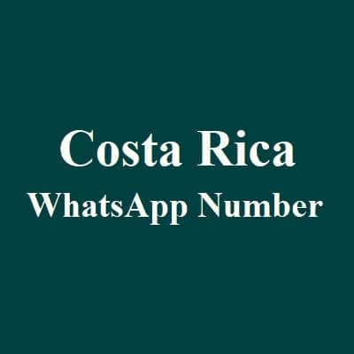 哥斯达黎加 WhatsApp 数据​