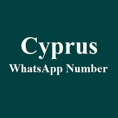 塞浦路斯 WhatsApp 数据
