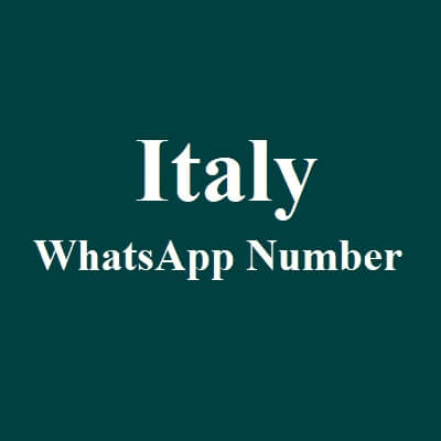 Italy WhatsApp Data