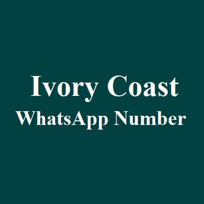Ivory Coast WhatsApp Data