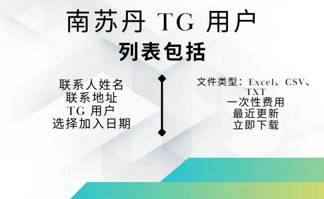 南苏丹 TG 用户