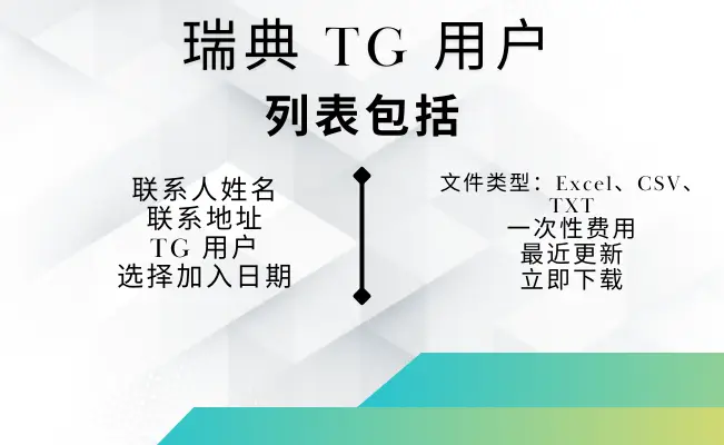 瑞典 TG 用户
